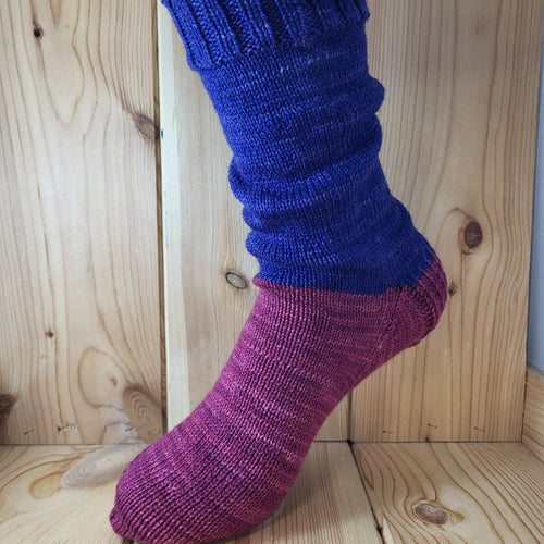 Hand Knit Socks (#24d)
