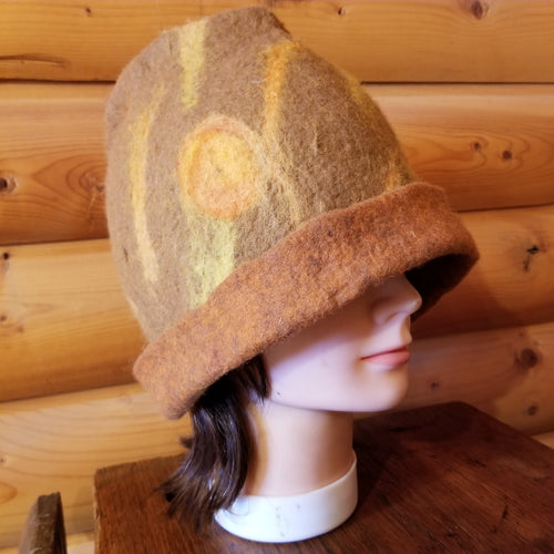 Hat - Wet Felted (#11c)